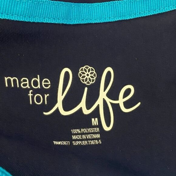 Made For Life Blue Jacket Size Medium - Picture 6 of 6